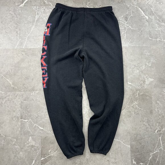 Vintage Disney Mickey Mouse Sweatpants Mens XL Made USA Joggers Cartoon 90s - Picture 5 of 12